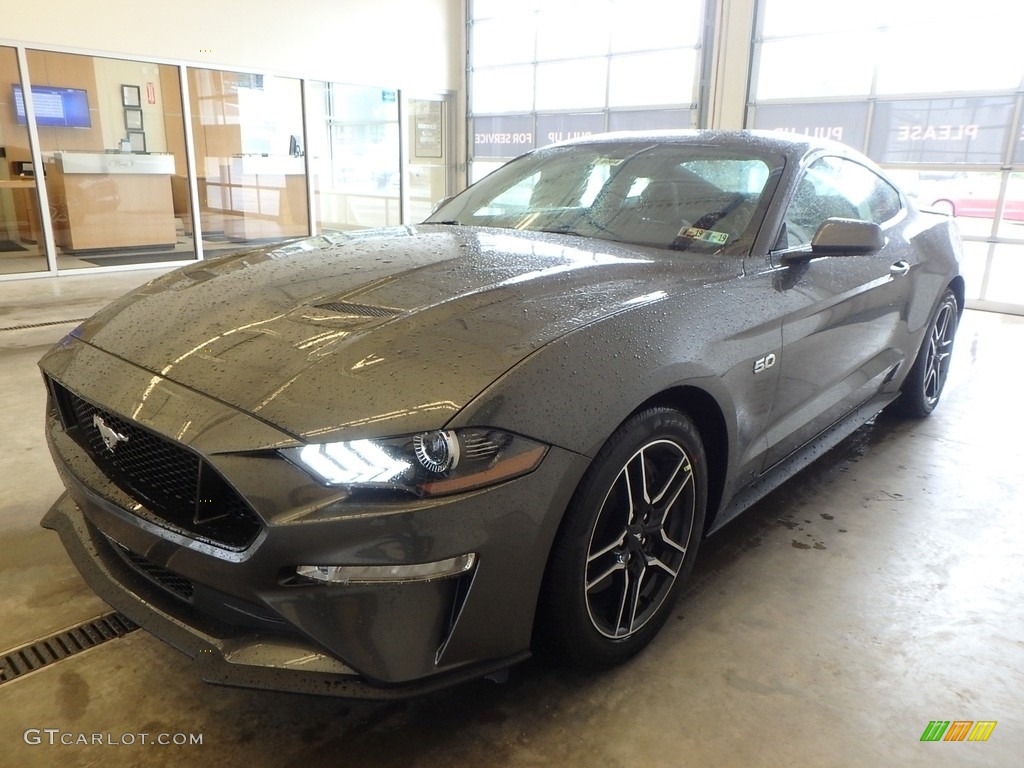 2018 Mustang GT Fastback - Magnetic / Ebony w/Alcantara photo #4