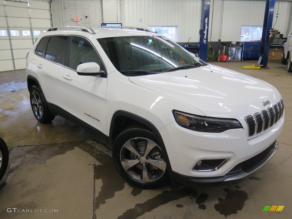 Bright White 2019 Jeep Cherokee Limited Exterior Photo #126804226