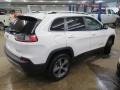 2019 Bright White Jeep Cherokee Limited  photo #10