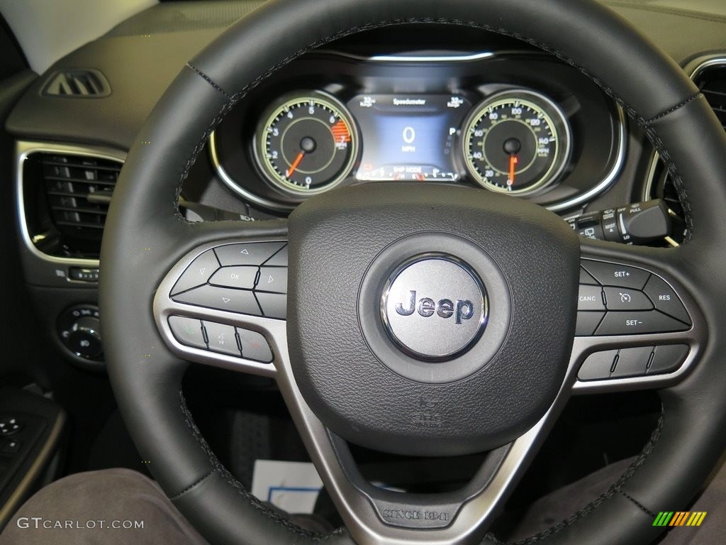 2019 Jeep Cherokee Limited Black Steering Wheel Photo #126804515