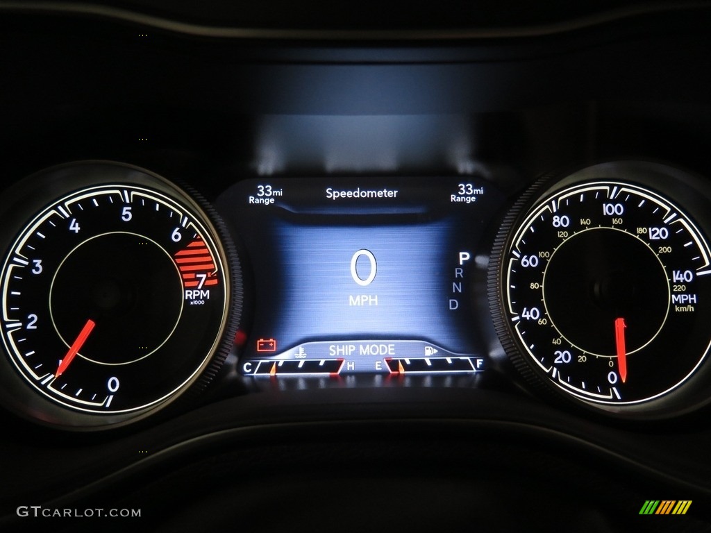 2019 Jeep Cherokee Limited Gauges Photo #126804563