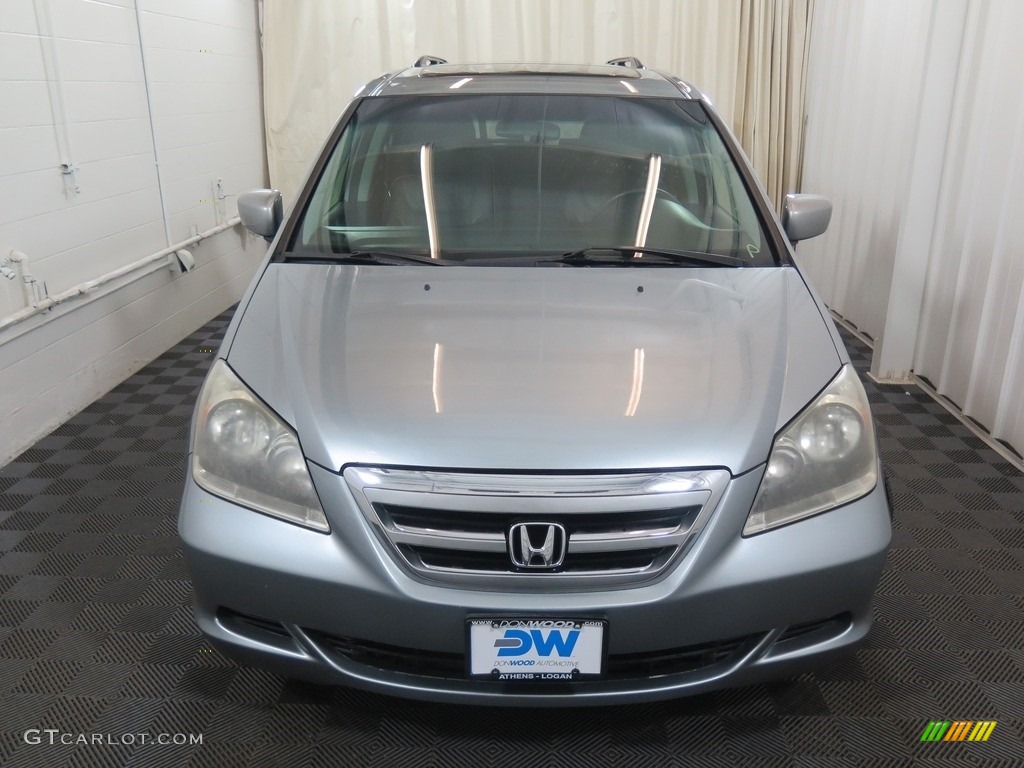 2007 Odyssey EX-L - Slate Green Metallic / Gray photo #7