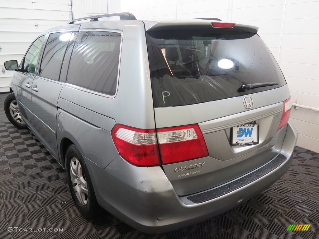 2007 Odyssey EX-L - Slate Green Metallic / Gray photo #9