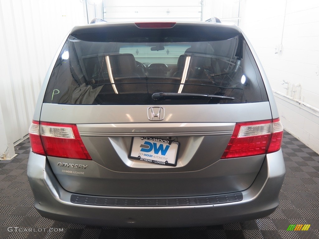 2007 Odyssey EX-L - Slate Green Metallic / Gray photo #10