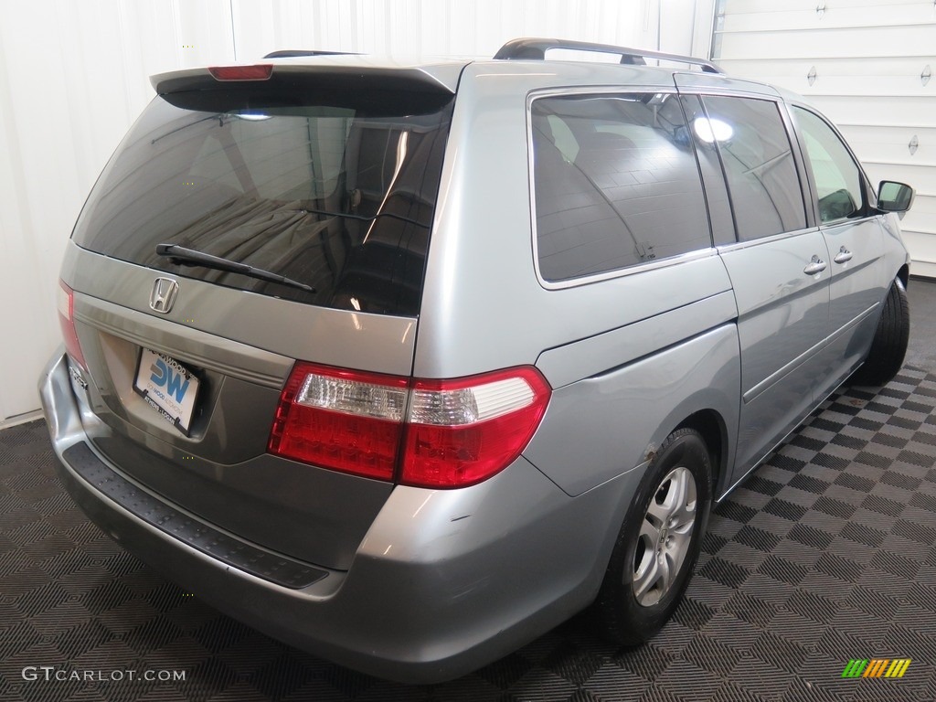 2007 Odyssey EX-L - Slate Green Metallic / Gray photo #11