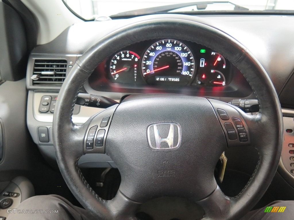 2007 Odyssey EX-L - Slate Green Metallic / Gray photo #15