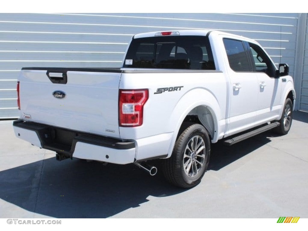 2018 F150 XLT SuperCrew - Oxford White / Black photo #11