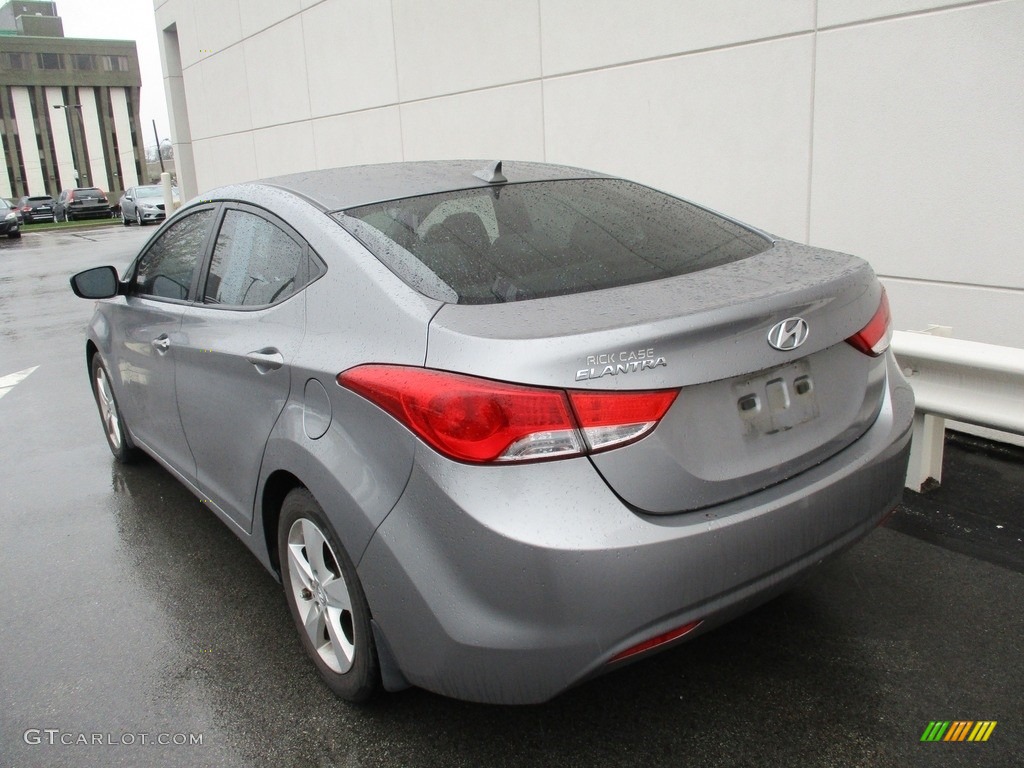 2012 Elantra GLS - Harbor Gray Metallic / Gray photo #3