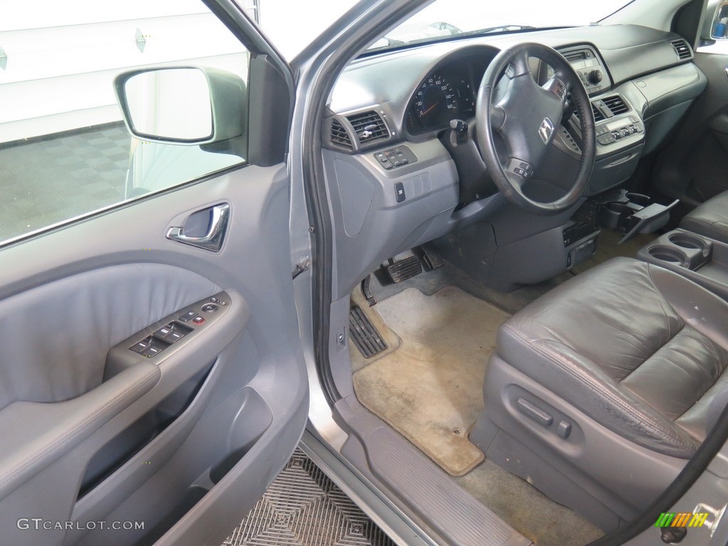 2007 Odyssey EX-L - Slate Green Metallic / Gray photo #32