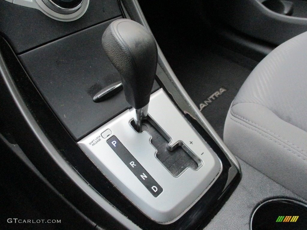 2012 Elantra GLS - Harbor Gray Metallic / Gray photo #12
