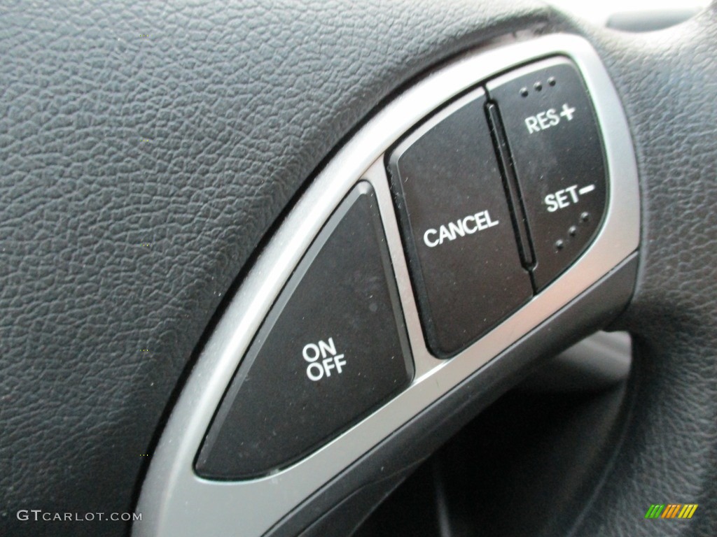 2012 Elantra GLS - Harbor Gray Metallic / Gray photo #14