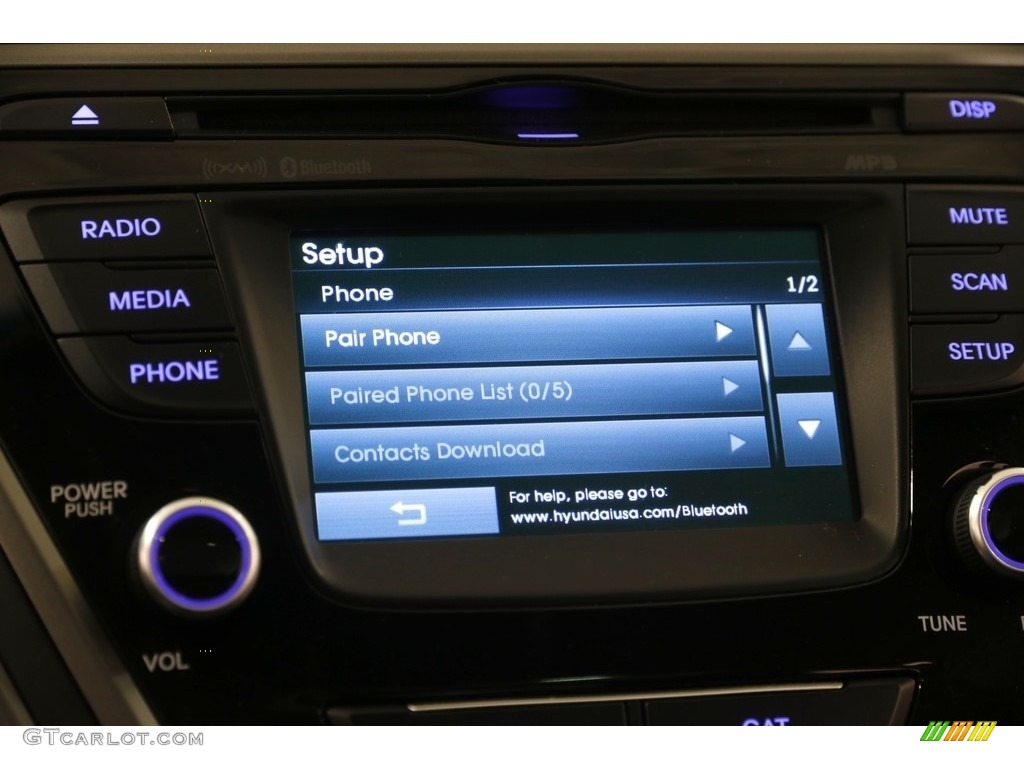 2015 Elantra SE Sedan - Black Diamond / Black photo #10