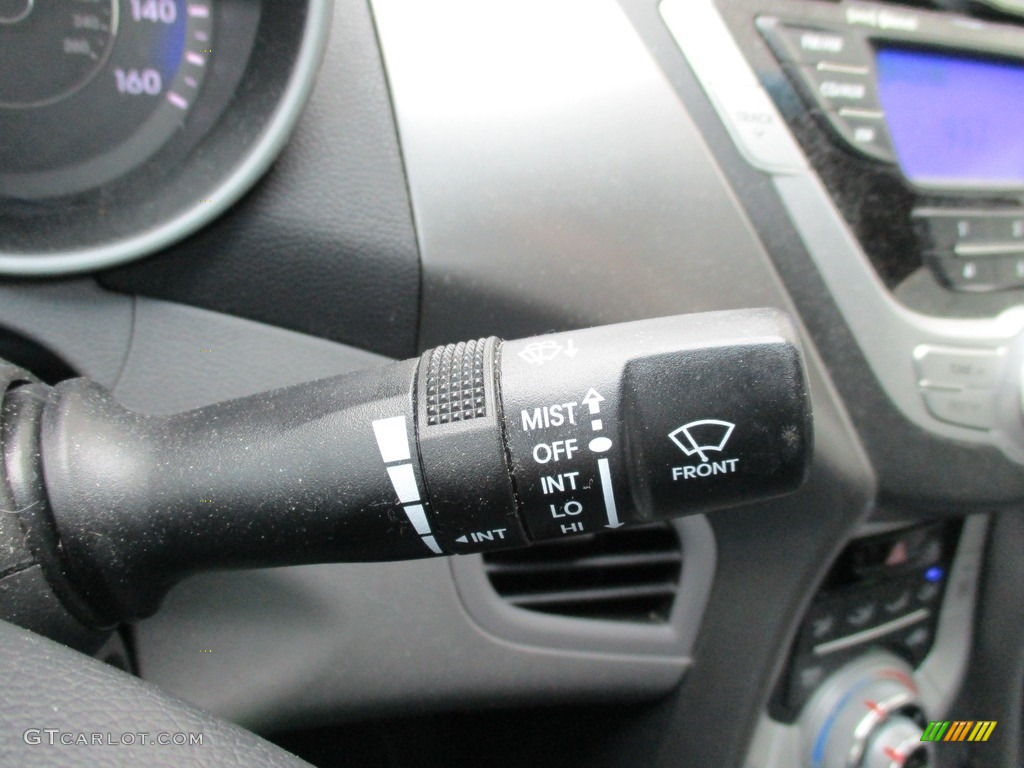 2012 Elantra GLS - Harbor Gray Metallic / Gray photo #17