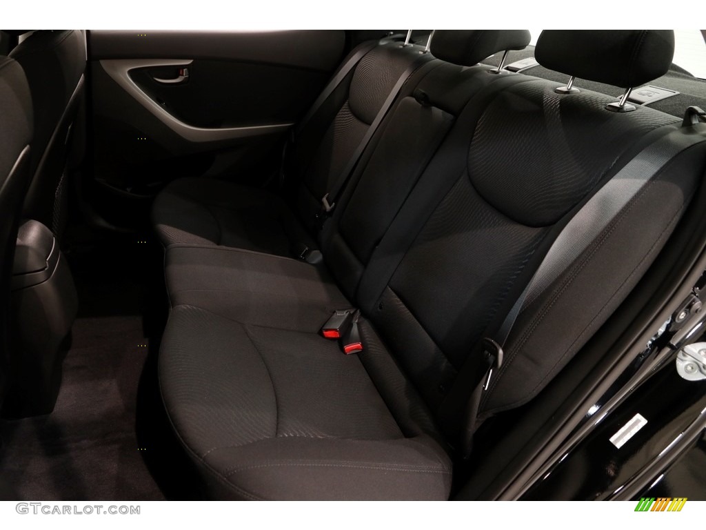 2015 Elantra SE Sedan - Black Diamond / Black photo #15