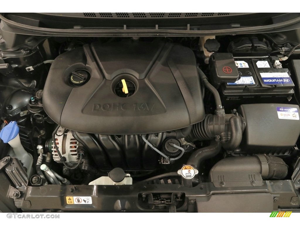 2015 Elantra SE Sedan - Black Diamond / Black photo #17