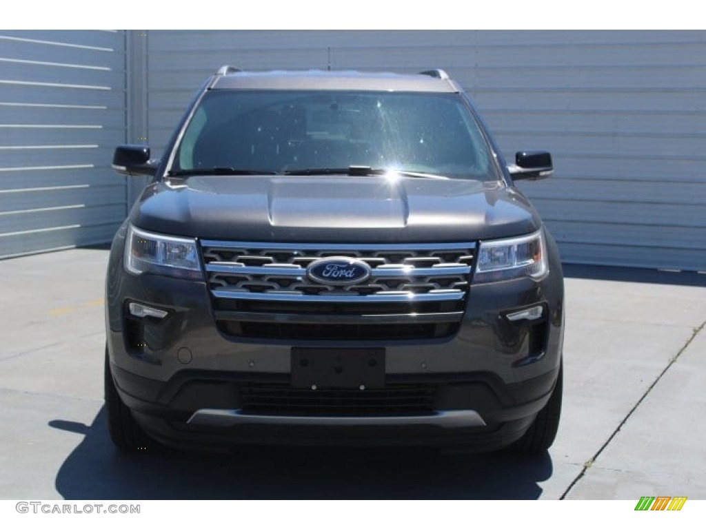 2018 Explorer XLT 4WD - Magnetic Metallic / Ebony Black photo #2