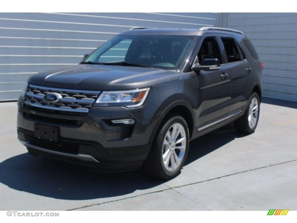 2018 Explorer XLT 4WD - Magnetic Metallic / Ebony Black photo #3