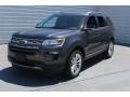 2018 Magnetic Metallic Ford Explorer XLT 4WD  photo #3