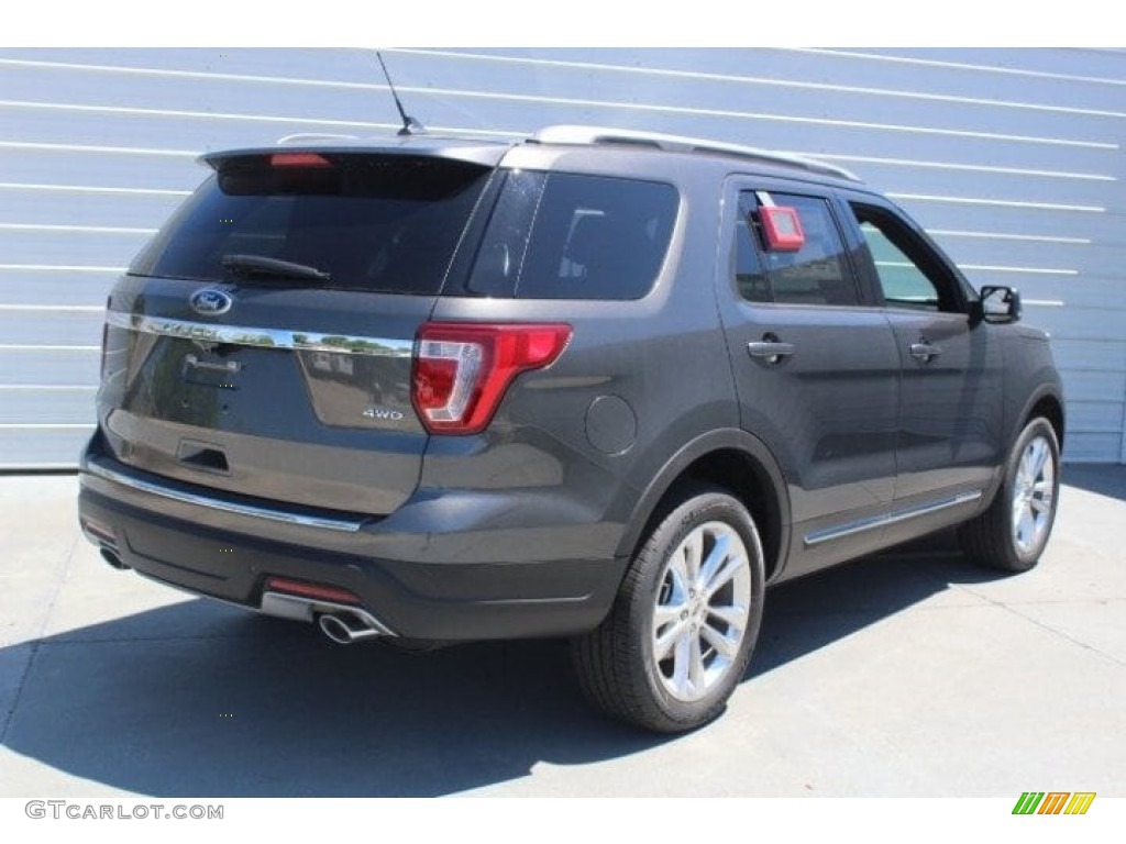 2018 Explorer XLT 4WD - Magnetic Metallic / Ebony Black photo #8