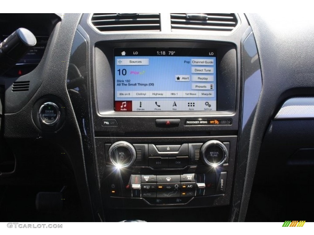 2018 Explorer XLT 4WD - Magnetic Metallic / Ebony Black photo #17