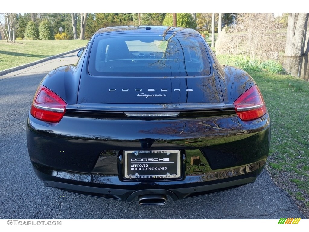 2016 Cayman  - Black / Black photo #5