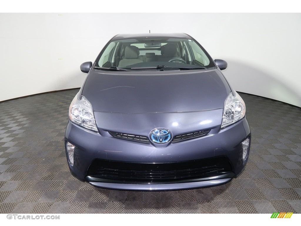 2015 Prius Two Hybrid - Winter Gray Metallic / Dark Gray photo #7