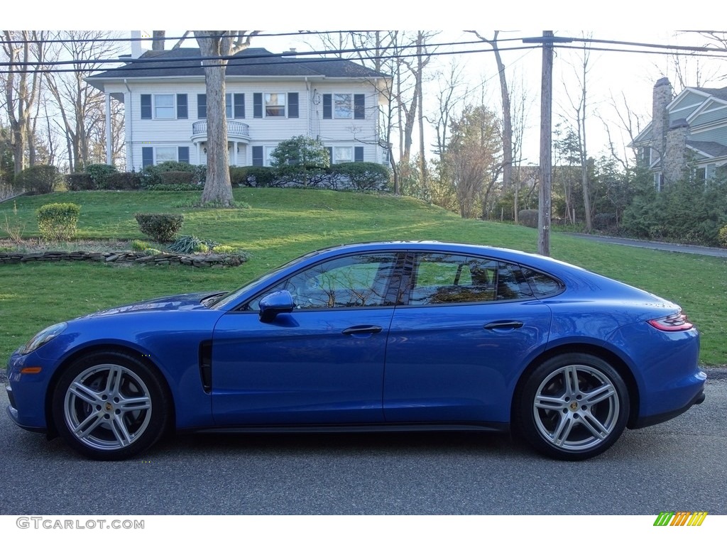 Sapphire Blue Metallic 2018 Porsche Panamera 4 Exterior Photo #126808184