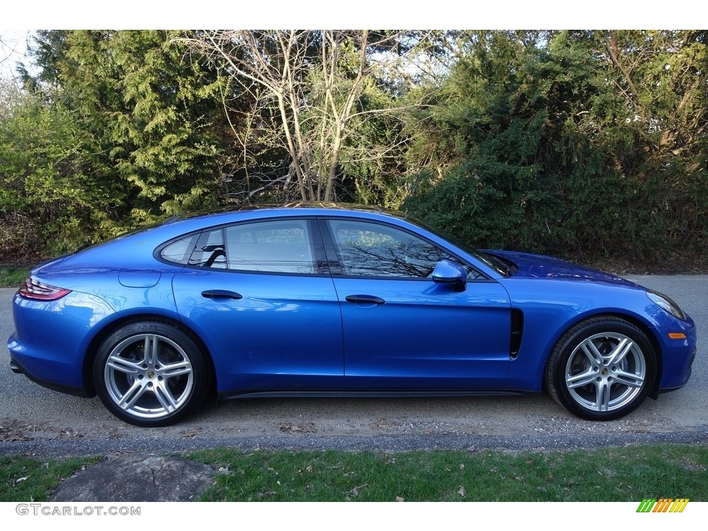 Sapphire Blue Metallic 2018 Porsche Panamera 4 Exterior Photo #126808256