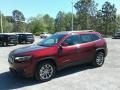 2019 Velvet Red Pearl Jeep Cherokee Latitude Plus  photo #1