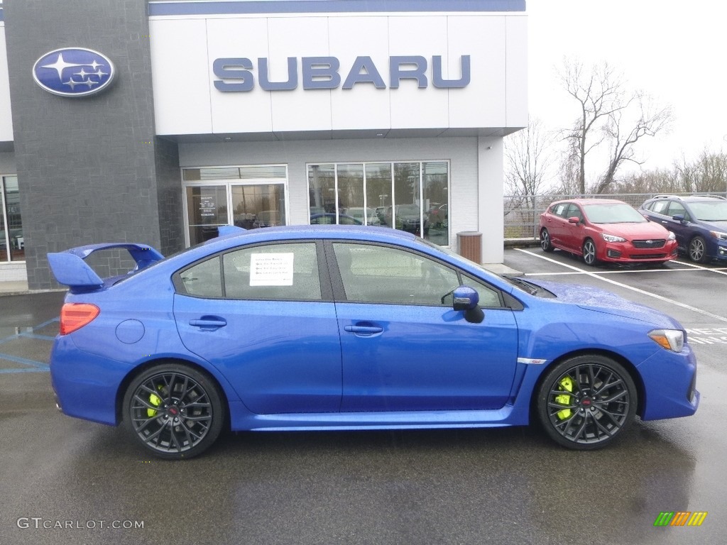 WR Blue Pearl 2018 Subaru WRX STI Exterior Photo #126811445
