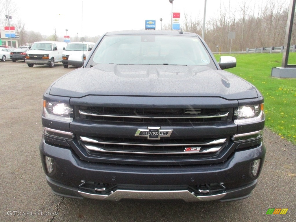 2018 Silverado 1500 LTZ Crew Cab 4x4 - Centennial Blue Metallic / Jet Black photo #9