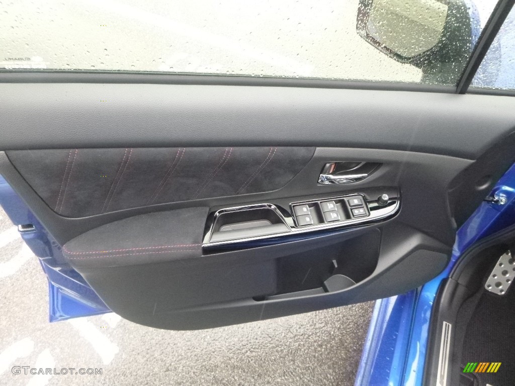 2018 Subaru WRX STI Carbon Black Door Panel Photo #126811718