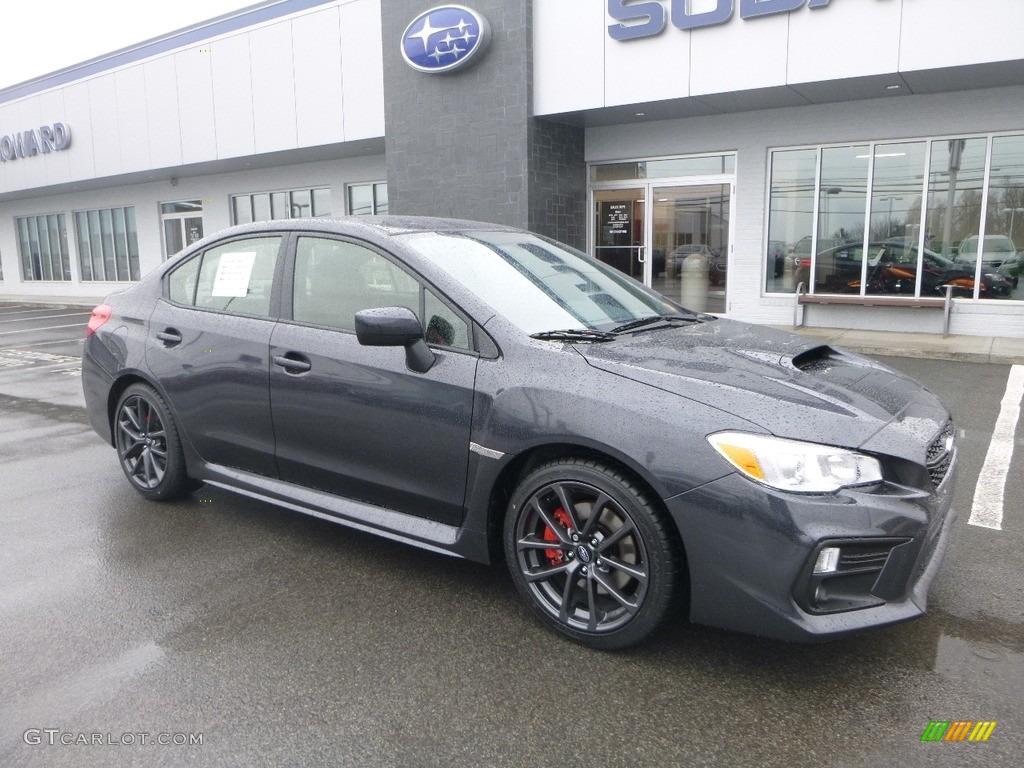 Dark Gray Metallic 2018 Subaru WRX Premium Exterior Photo #126811958
