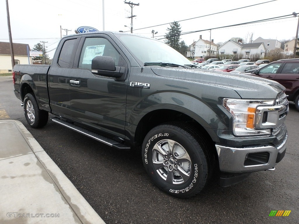 2018 F150 XLT SuperCab 4x4 - Guard / Earth Gray photo #3