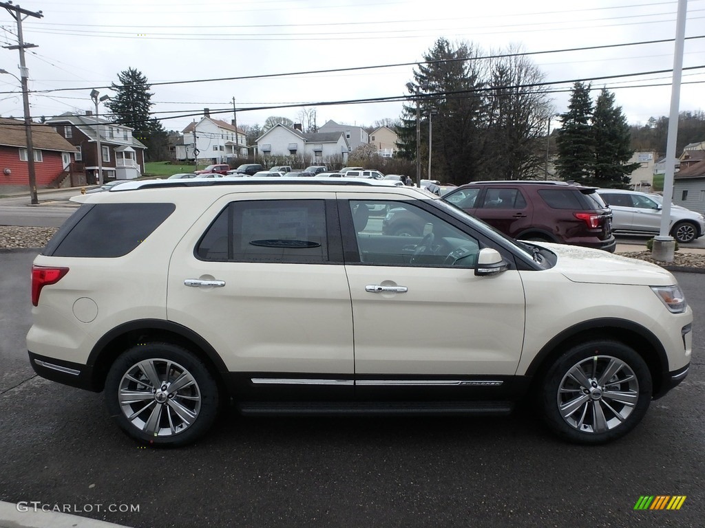 2018 Explorer Limited 4WD - Platinum Dune / Ebony Black photo #4