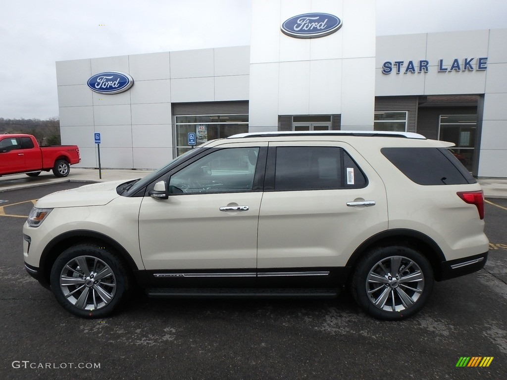 2018 Explorer Limited 4WD - Platinum Dune / Ebony Black photo #8
