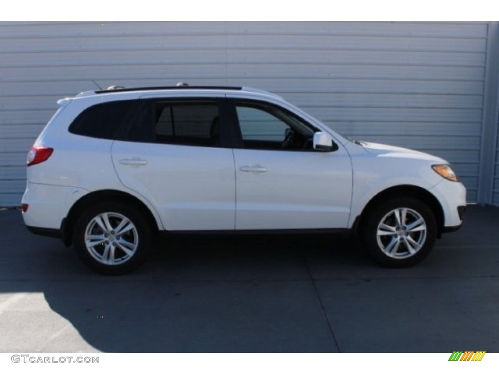 2010 Santa Fe SE - Pearl White / Cocoa Black photo #10