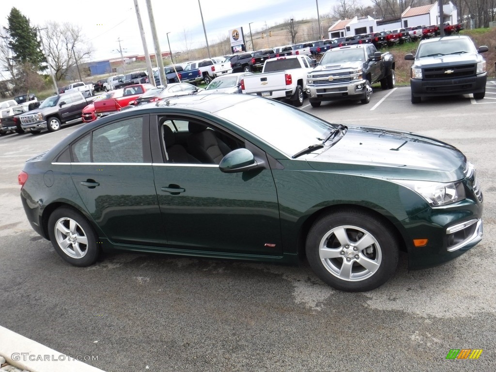 2015 Cruze LT - Rainforest Green Metallic / Brownstone photo #8