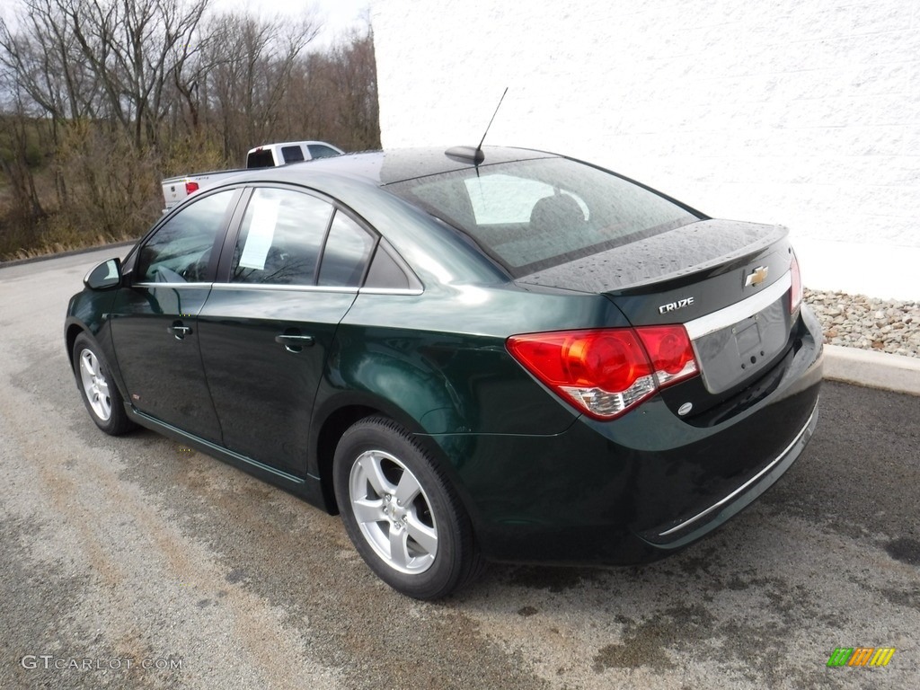 2015 Cruze LT - Rainforest Green Metallic / Brownstone photo #12
