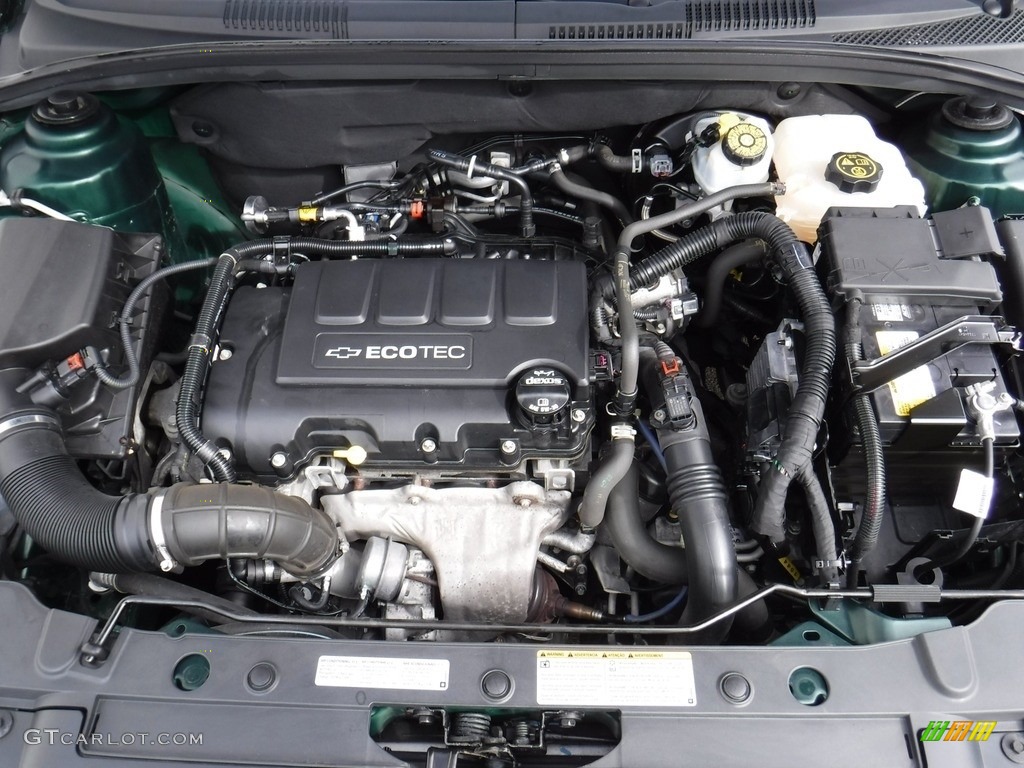 2015 Cruze LT - Rainforest Green Metallic / Brownstone photo #13