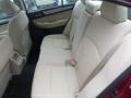 2018 Subaru Legacy Warm Ivory Interior Rear Seat Photo