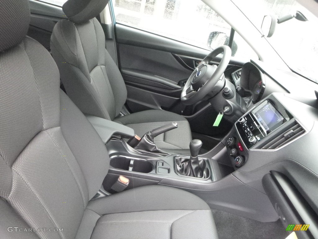 Black Interior 2018 Subaru Impreza 2.0i 4-Door Photo #126817387
