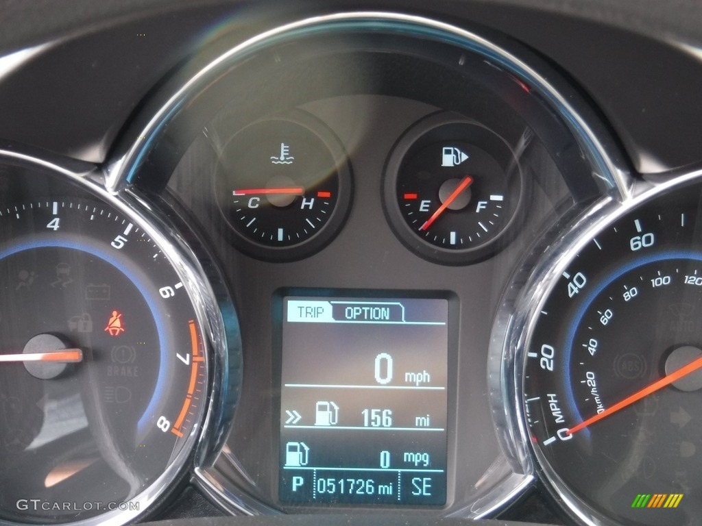 2015 Cruze LT - Rainforest Green Metallic / Brownstone photo #40