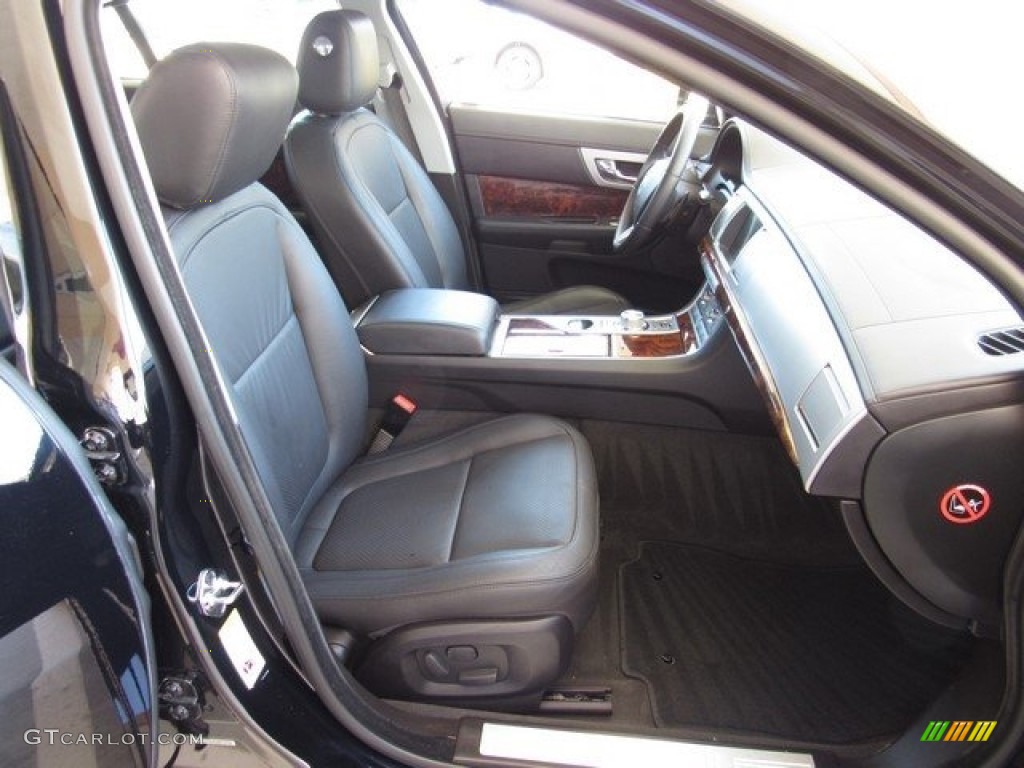 2011 XF Premium Sport Sedan - Ebony Black / Warm Charcoal photo #5