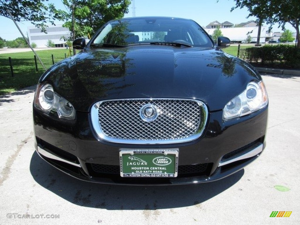 2011 XF Premium Sport Sedan - Ebony Black / Warm Charcoal photo #9