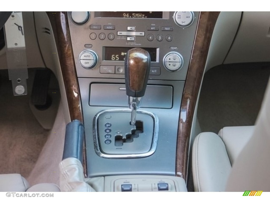 2008 Outback 2.5i Limited Wagon - Newport Blue Pearl / Warm Ivory photo #32