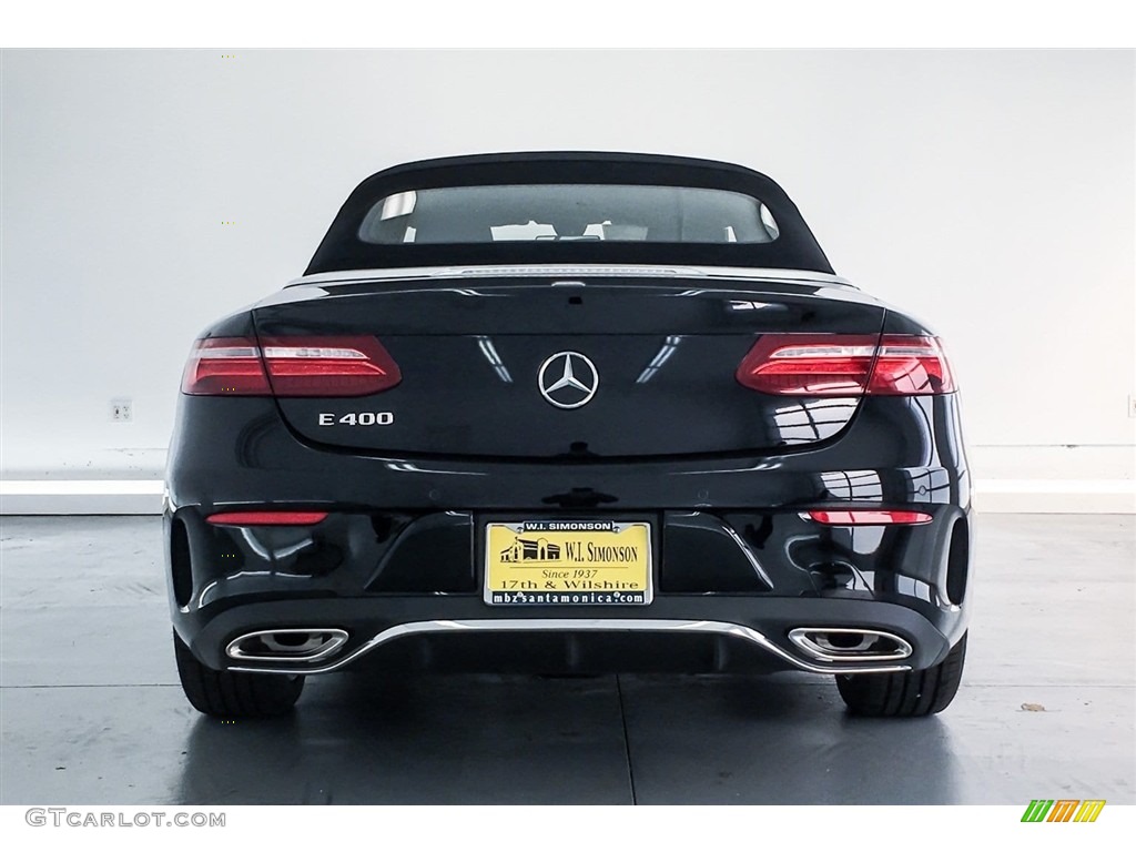 2018 E 400 Convertible - Black / Black photo #4