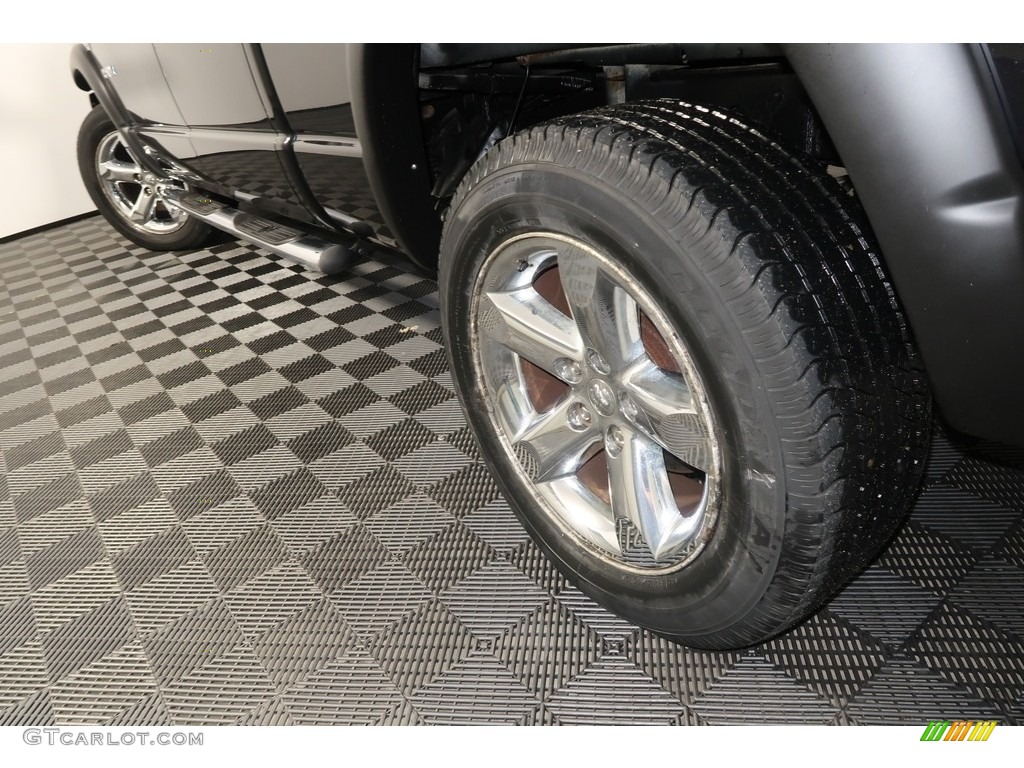2008 Ram 1500 SLT Quad Cab 4x4 - Brilliant Black Crystal Pearl / Medium Slate Gray photo #19
