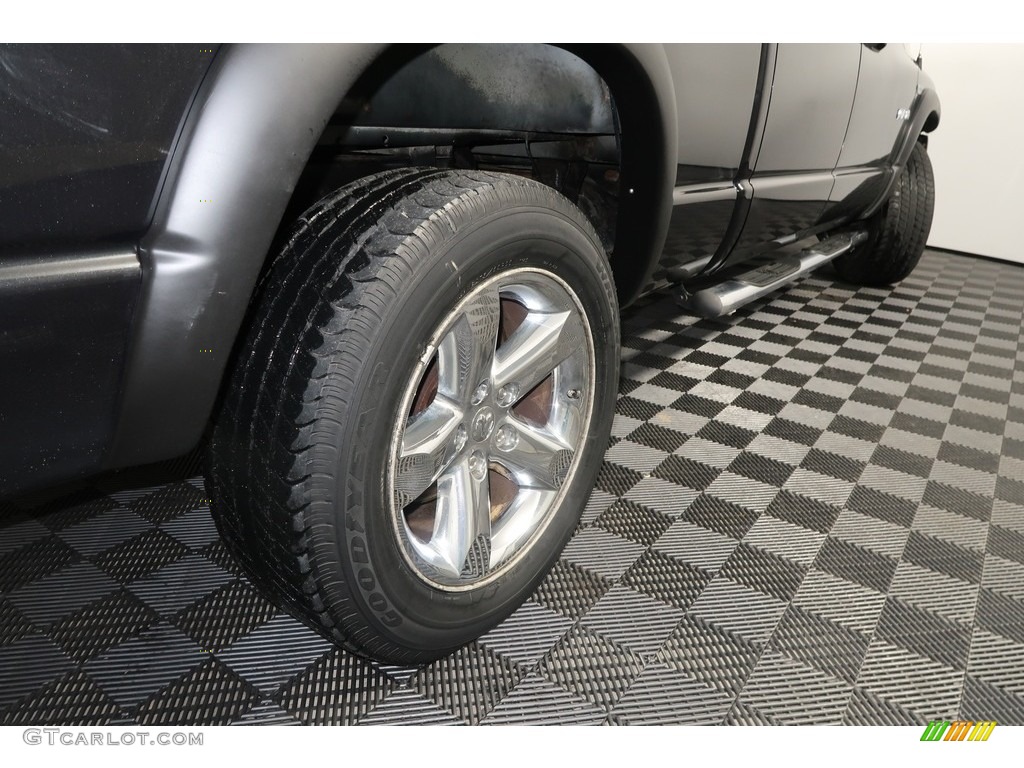 2008 Ram 1500 SLT Quad Cab 4x4 - Brilliant Black Crystal Pearl / Medium Slate Gray photo #20