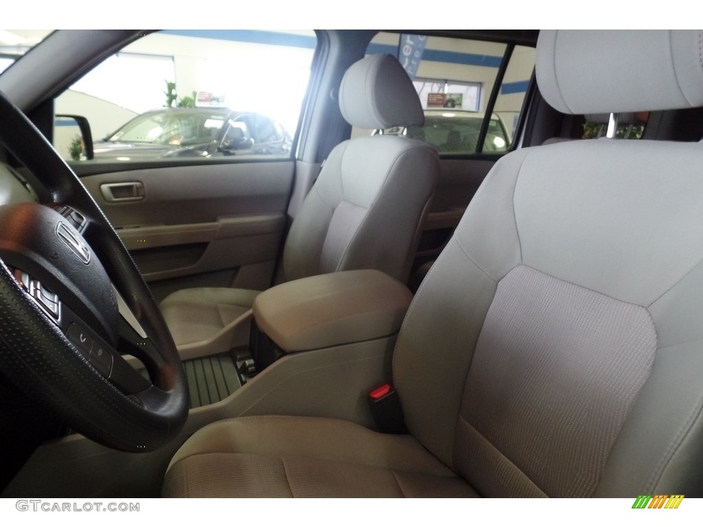 2015 Pilot EX 4WD - Alabaster Silver Metallic / Gray photo #14